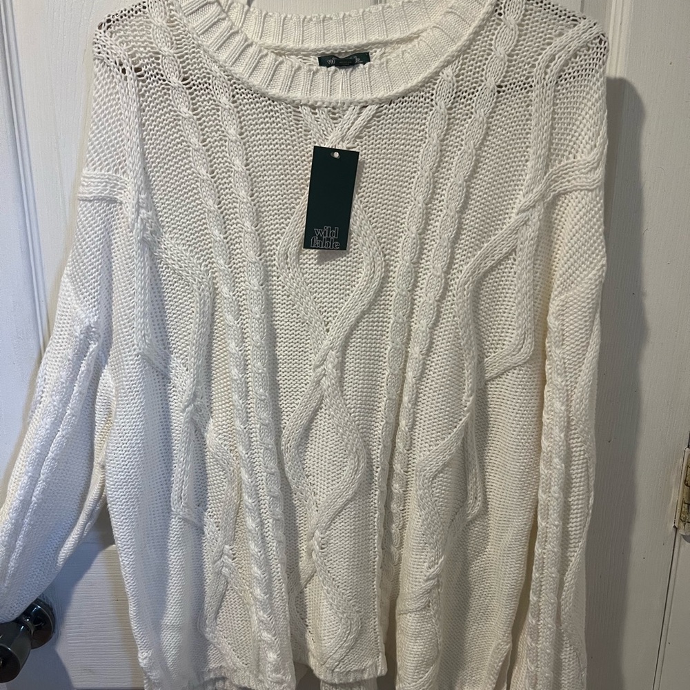 Off White Knit Sweater